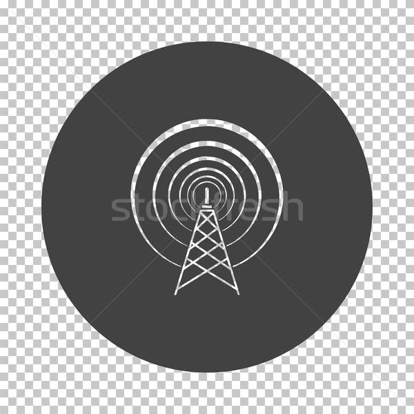 600x600 Radio Antenna Icon Vector Illustration Pavel Konovalov