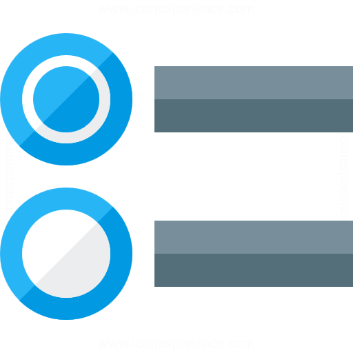 512x512 Iconexperience G Collection Radio Button Group Icon