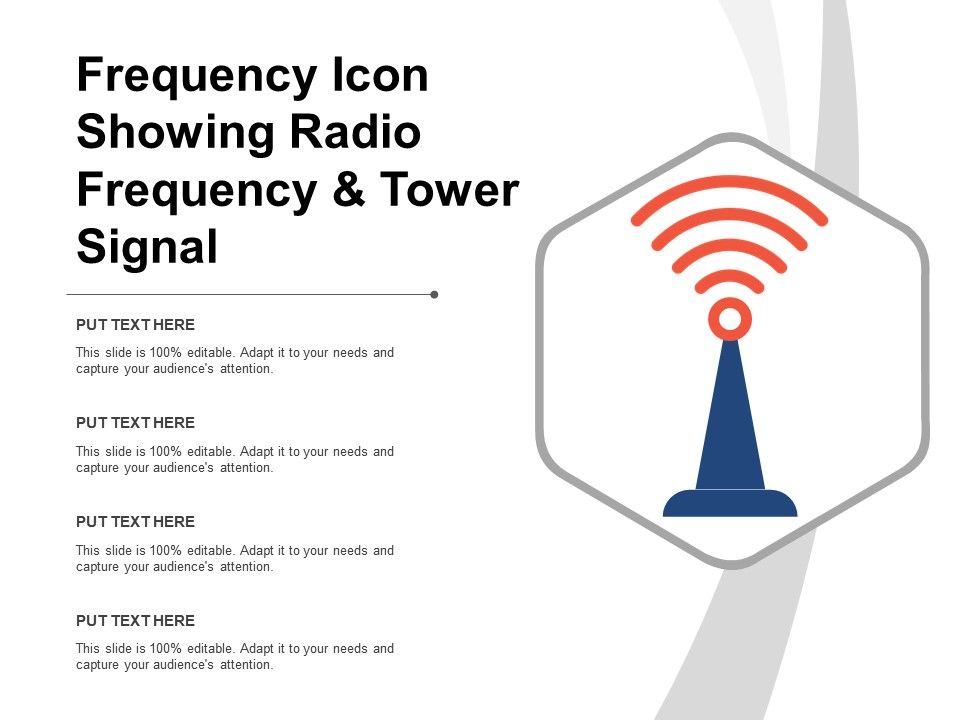 960x720 Frequency Icon Showing Radio Frequency And Tower Signal