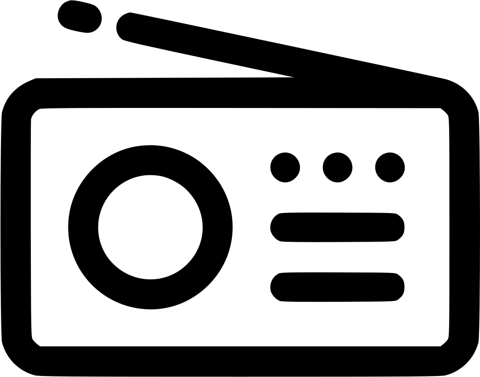 981x772 Radio Png Icon Free Download