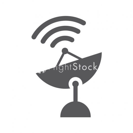 540x540 Radio Signal Icon Flightstock