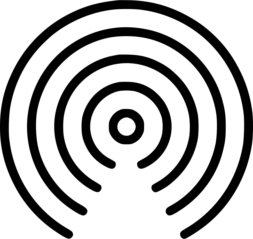 Radio Signal Icon at Vectorified.com | Collection of Radio Signal Icon ...