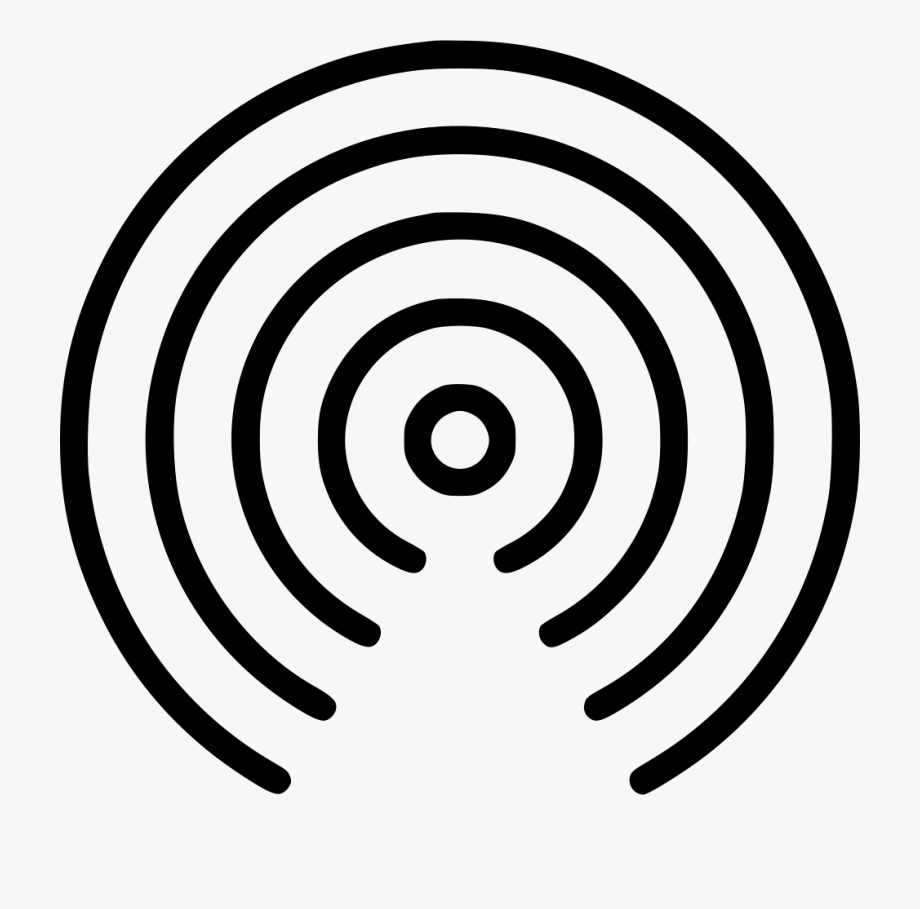 Radio Wave Icon at Vectorified.com | Collection of Radio Wave Icon free ...