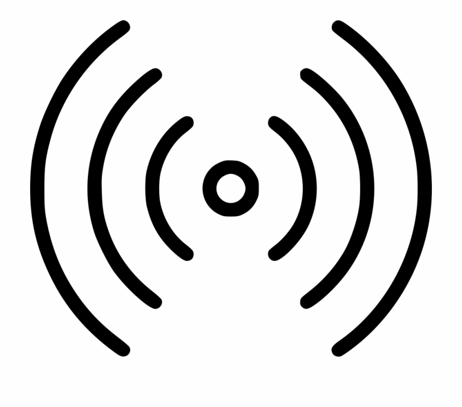 Radio Wave Icon at Vectorified.com | Collection of Radio Wave Icon free ...