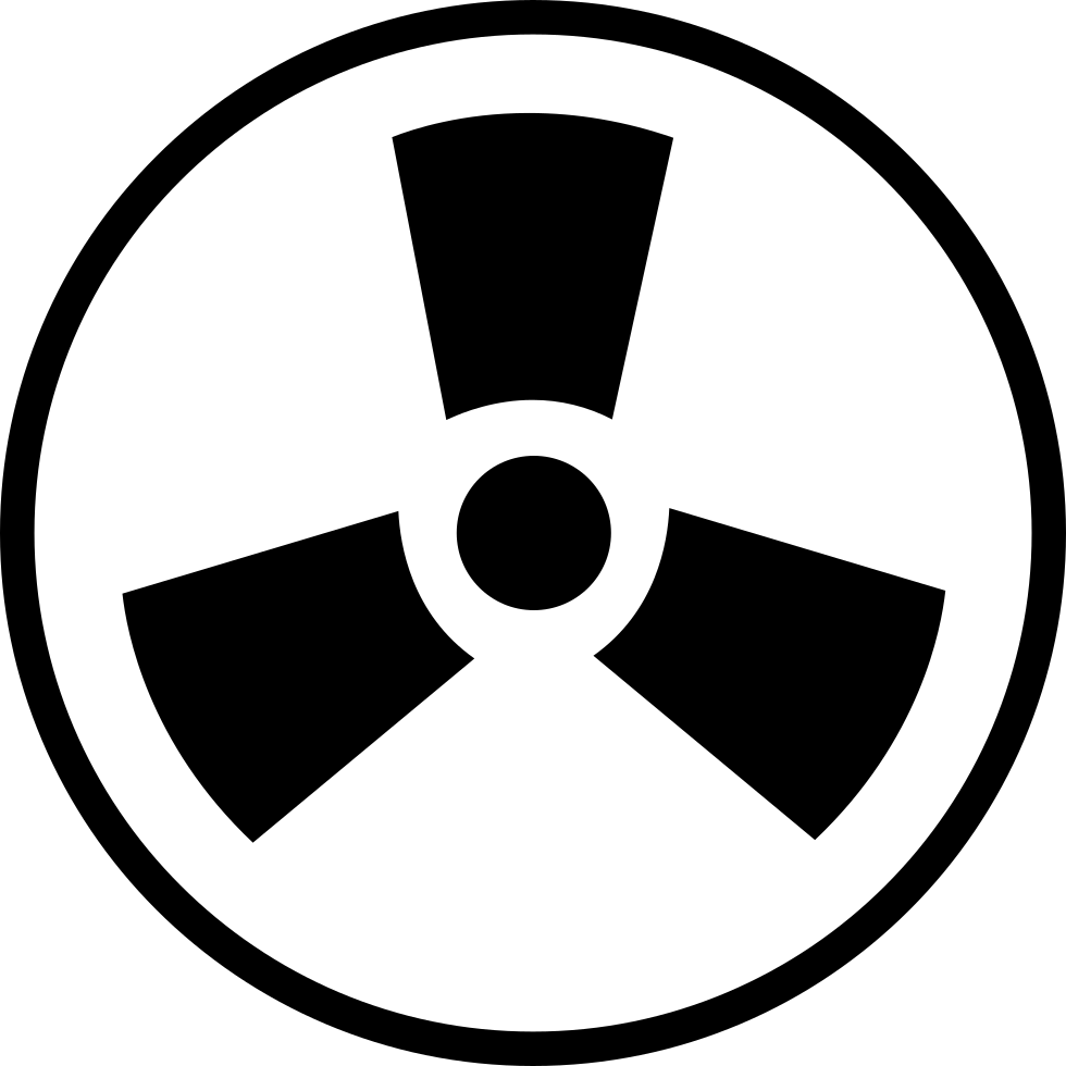 980x980 Radioactive Symbol Png Icon Free Download