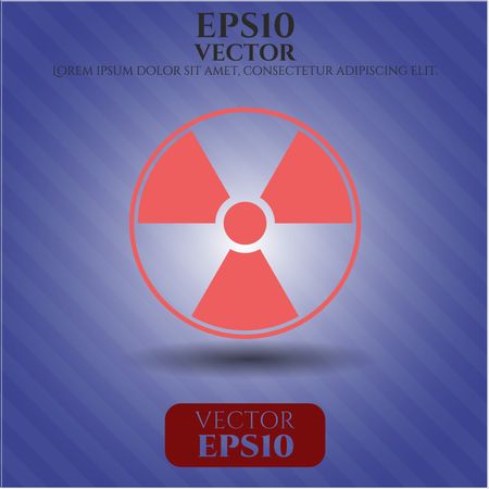 450x450 Nuclear, Radioactive Icon Freestock Vectors