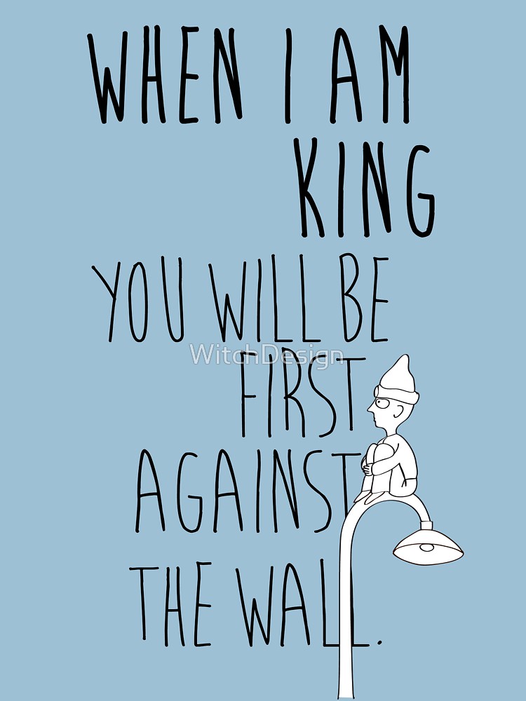 750x1000 When I Am King, You Will Be First Against The Wall Radiohead