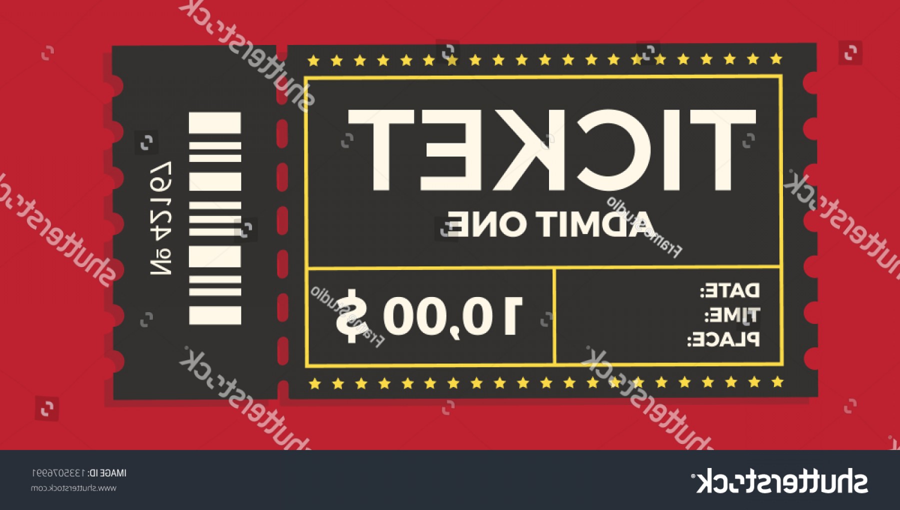 1800x1020 Back Of Raffle Ticket Vector Hoodamath