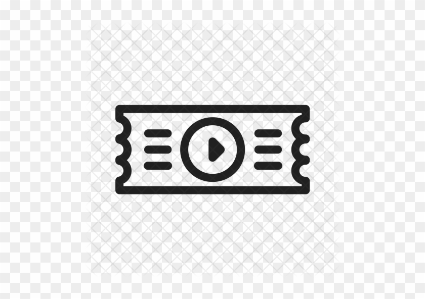 840x592 Movie Ticket Icon