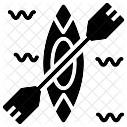 Rafting Icon Of Glyph Style 256x256 Rafting Icon Of Glyph Style