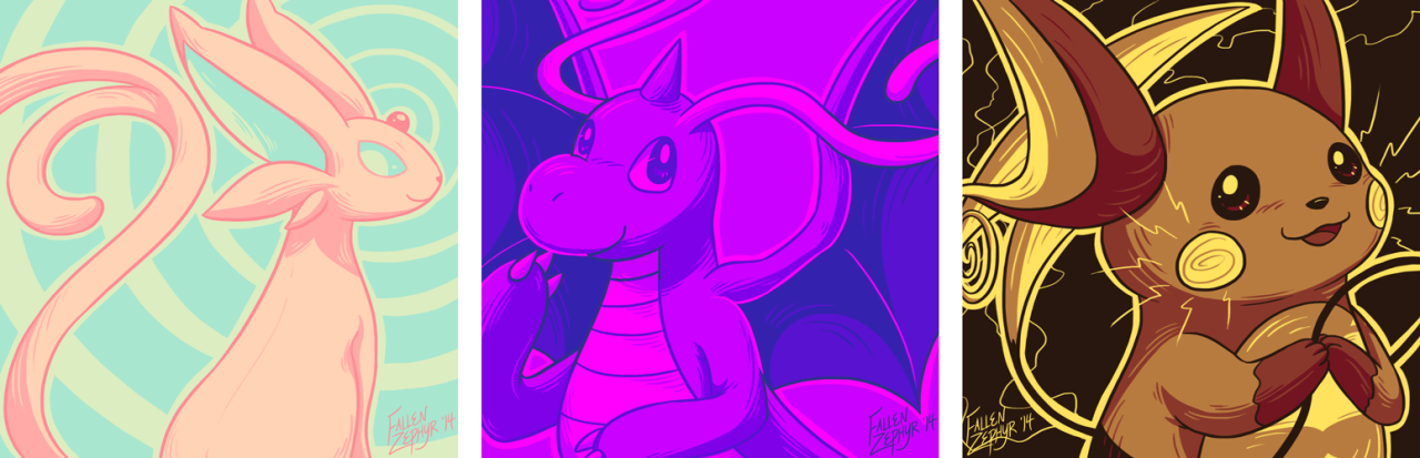 1280x413 Pokemon Icon Digital Art Eevee Espeon Leafeon Icons Mewtwo