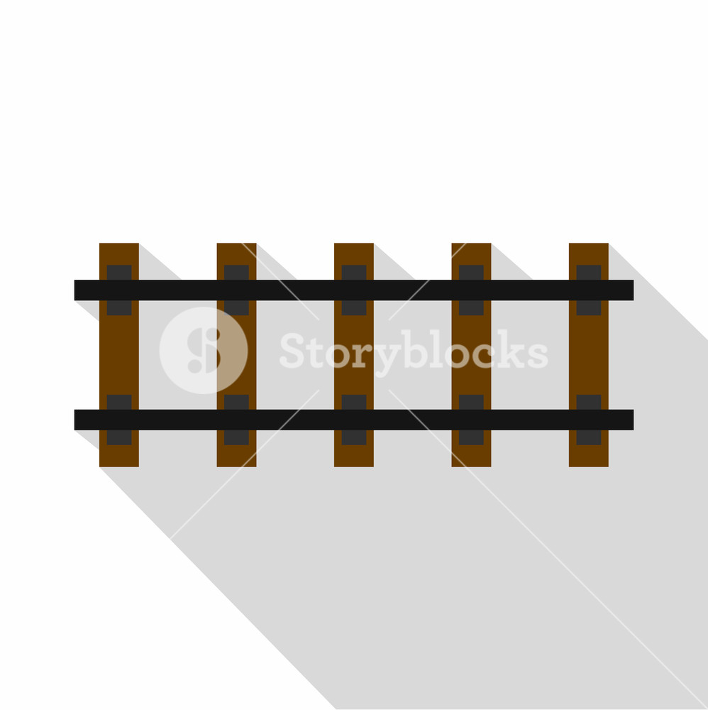 998x1000 Railway Icon Flat Illustration Of Railway Vector Icon For Web