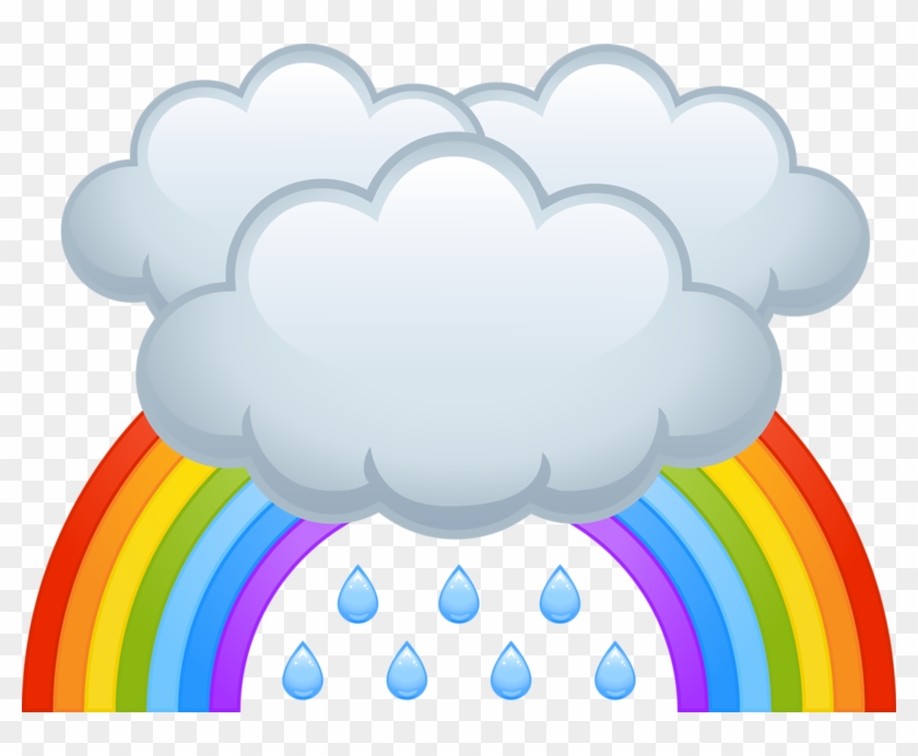 840x692 Cartoon Rain Cloud
