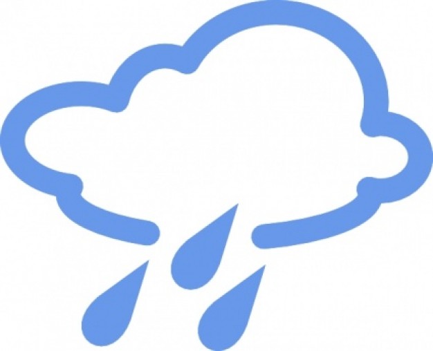 626x508 Raining Cloud Icon Clip Art