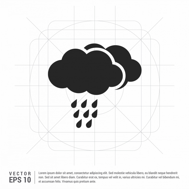640x640 Cloud Raining Icon, Rain, Cloud, Icon Png And Vector
