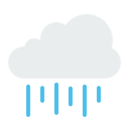 256x256 Ecology, Environment, Weather, Season, Rain, Cloud Icon Of Flat