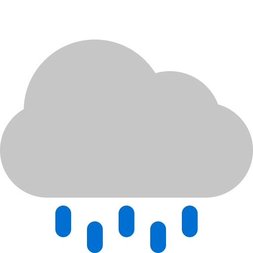 512x512 Cloud, Heavy, Rain, Weather Icon