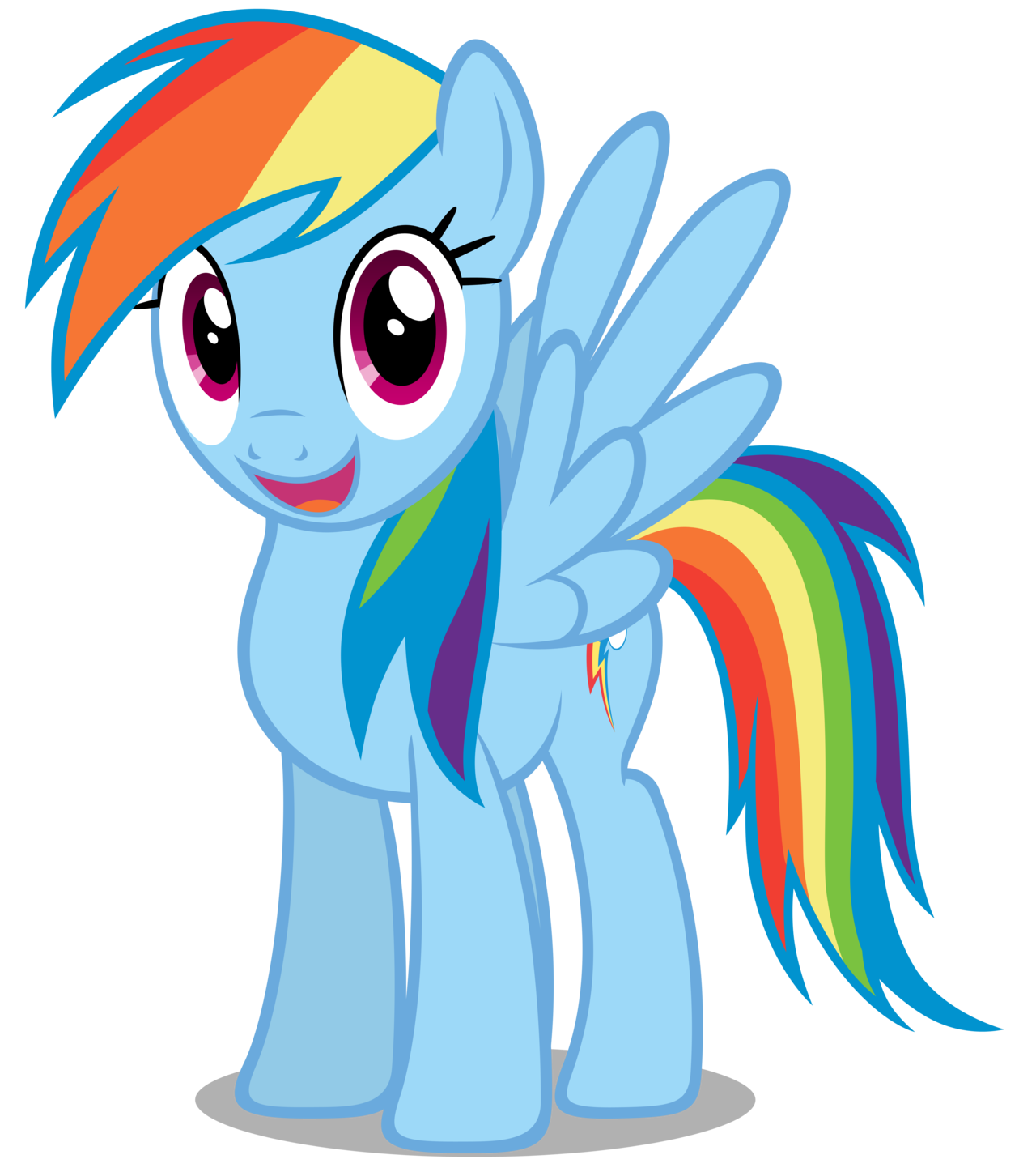 1280x1447 My Little Pony Rainbow Dash
