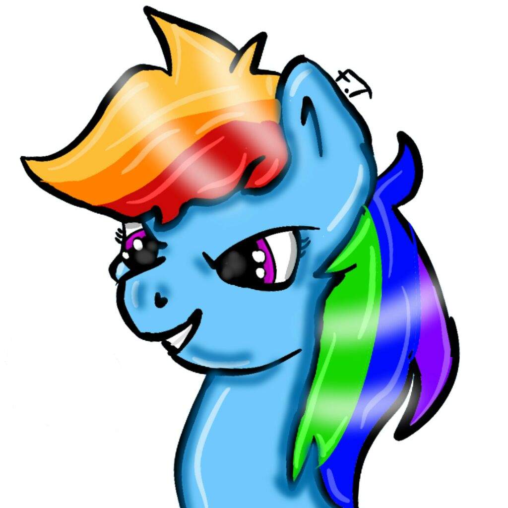 1024x1024 Rainbow Dash Close Equestria Amino