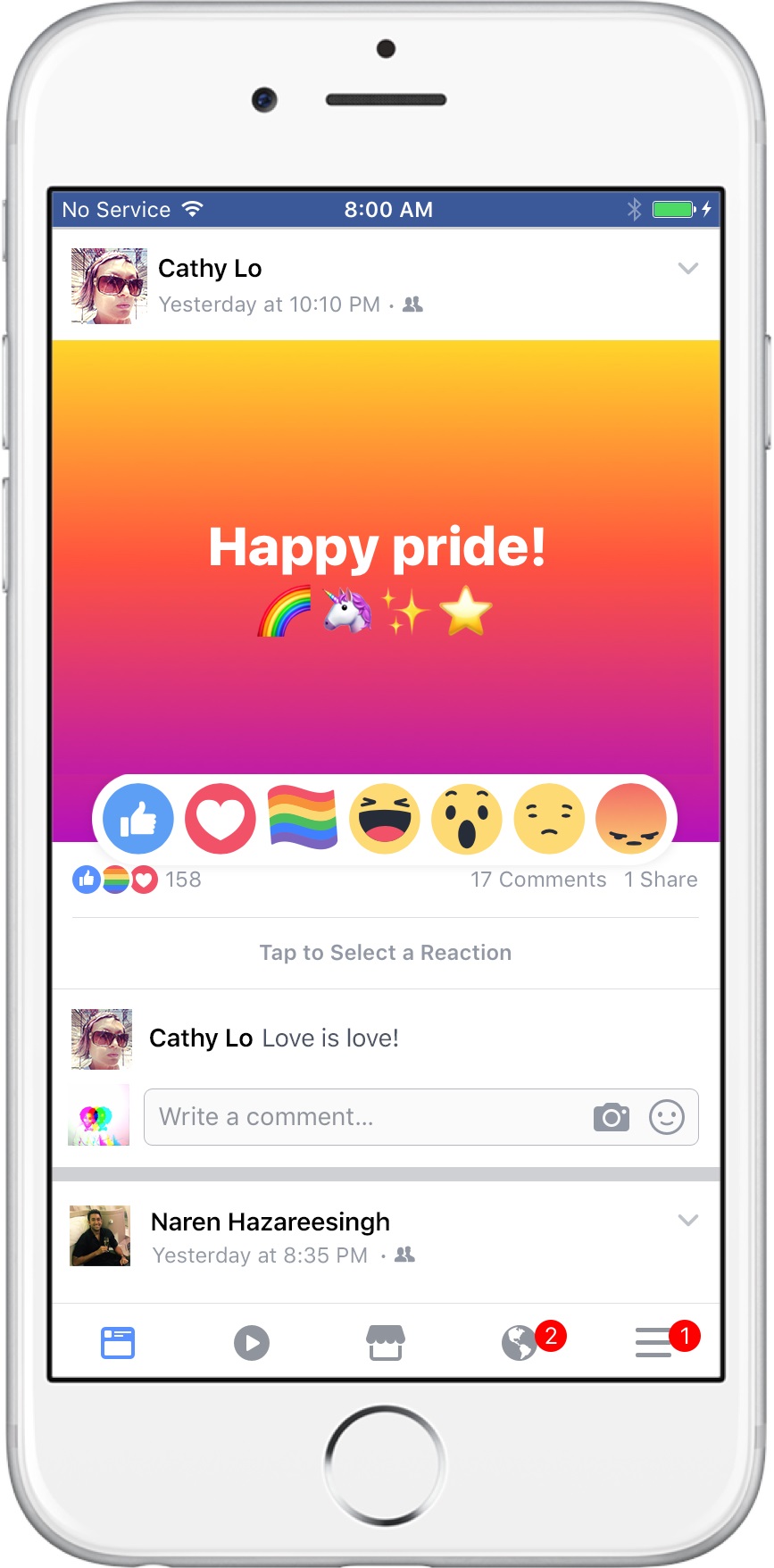 867x1756 Facebook, Messenger And Instagram Released Features For Lgbtq