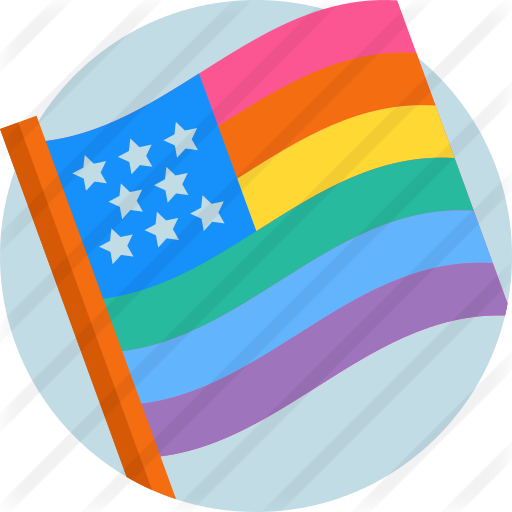Rainbow Flag 512x512 Rainbow Flag