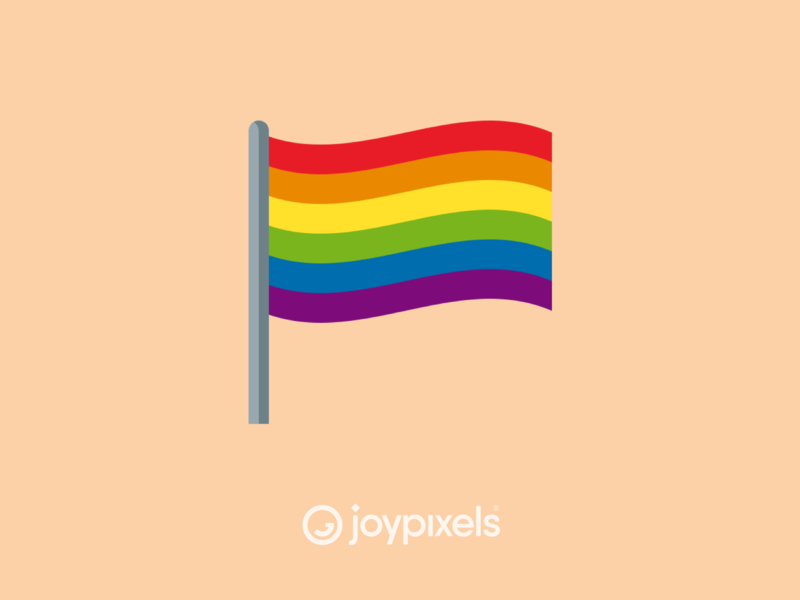 The Joypixels Rainbow Flag Emoji 800x600 The Joypixels Rainbow Flag Emoji