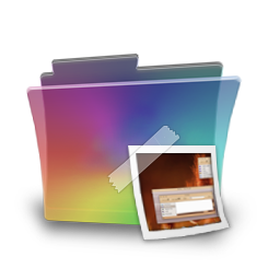 Rainbow Folder Icon At Vectorified.com 