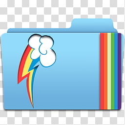 256x256 Pony Places Icons For Windows Mac Linux V Folder Rainbow