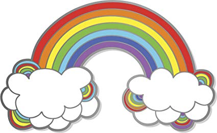 425x260 Happy Colorful Girly School Girl Cartoon Icon Vinyl