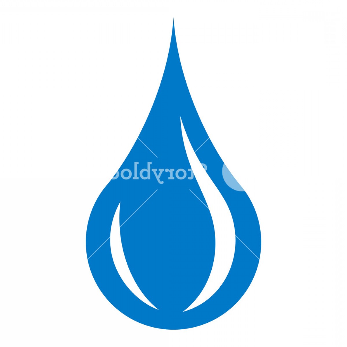 1200x1200 Rain Drop Vector Hoodamath