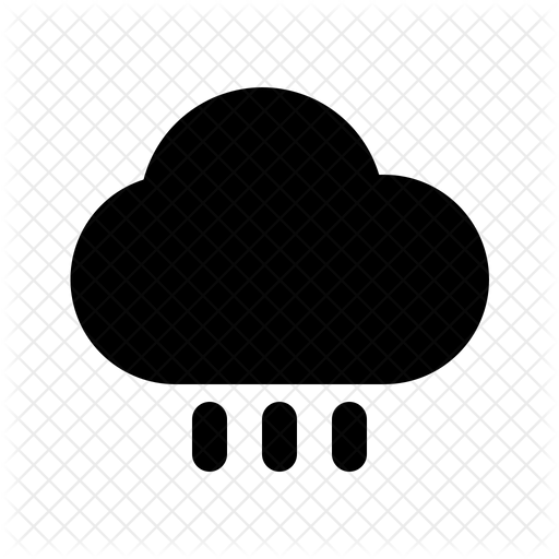 512x512 Raindrop Icon Of Glyph Style