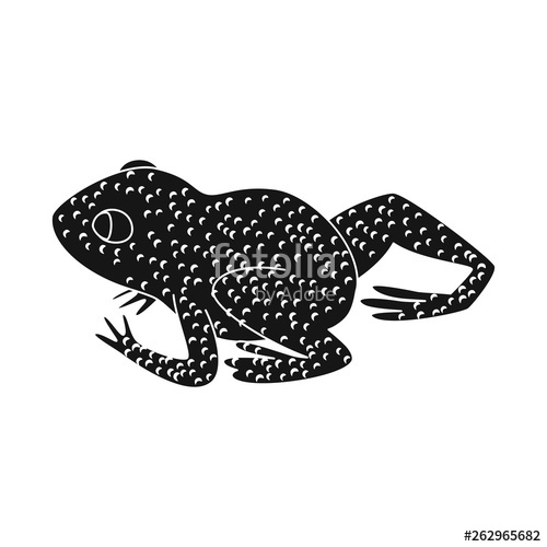 Isolated Object Of Toad And Yellow Icon Set Of Toad 500x500 Isolated Object Of Toad And Yellow Icon Set Of Toad