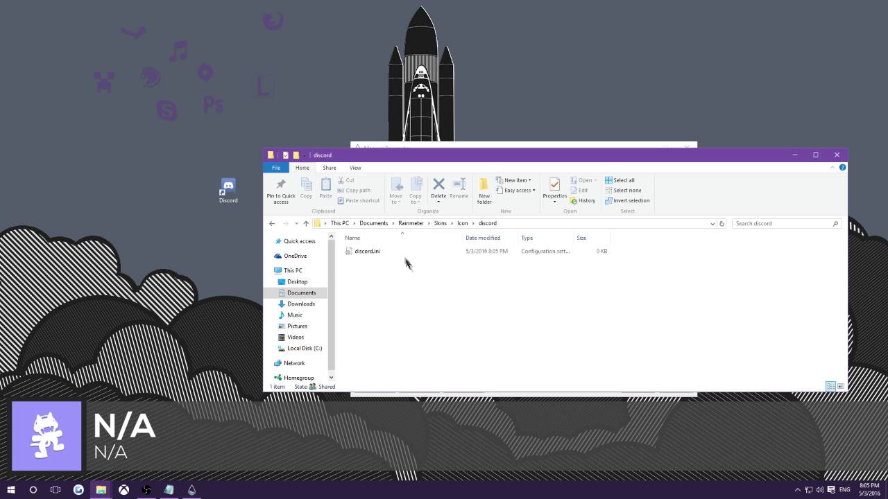 Rainmeter How To Make Your Own Custom Desktop Icons 1280x720 Rainmeter How To Make Your Own Custom Desktop Icons