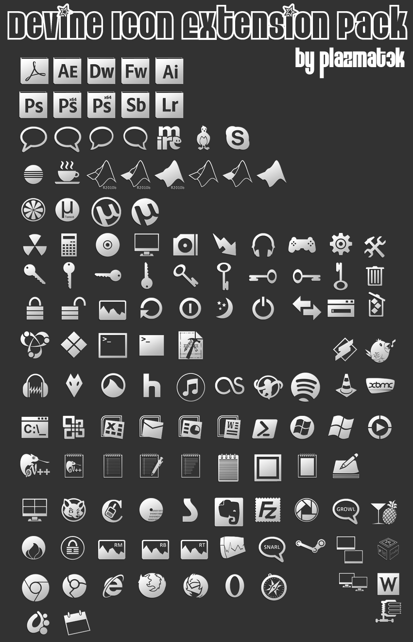 Devine Icon Extension Pack 850x1320 Devine Icon Extension Pack