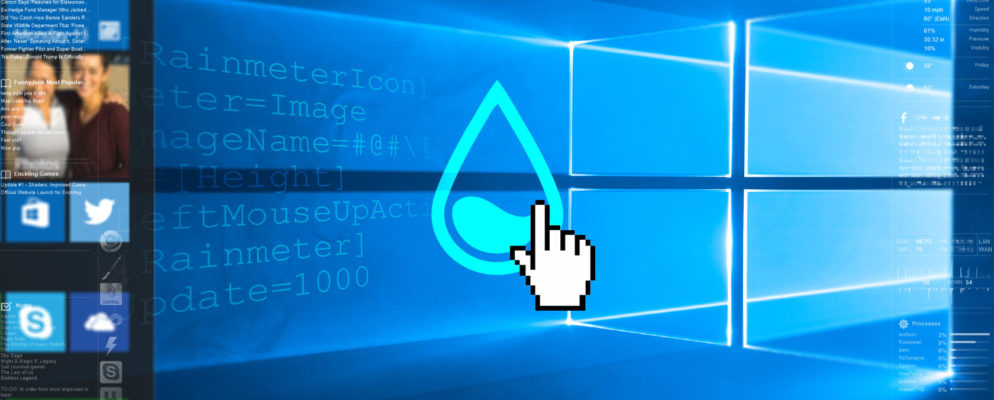 How To Create Custom Rainmeter Icons And Application Launchers 994x400 How To Create Custom Rainmeter Icons And Application Launchers