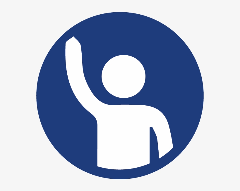 Raise Hand Icon At Vectorified Com Collection Of Raise Hand Icon Free