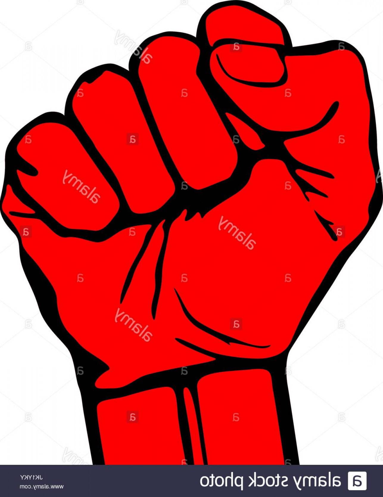1286x1668 Stock Photo Raised Fist Vector Icon Art Hand Protest Graffiti