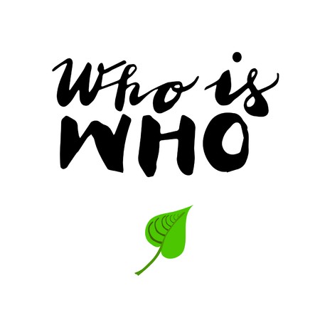 450x450 Who Is Who Icon Isolated On Background Royalty Free Vector Graphics