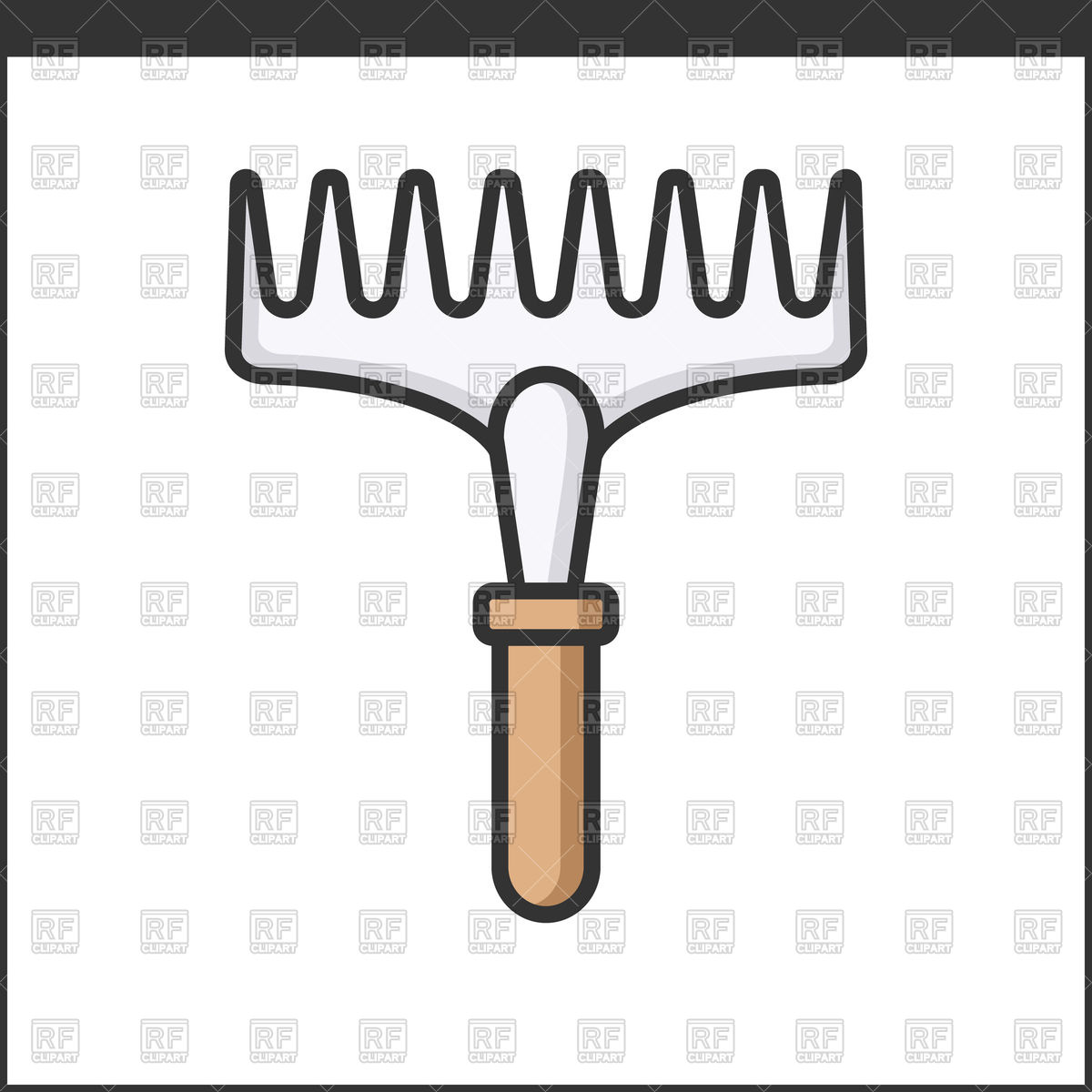 1200x1200 Garden Rake Icon Vector Image Of Icons And Emblems Frbird