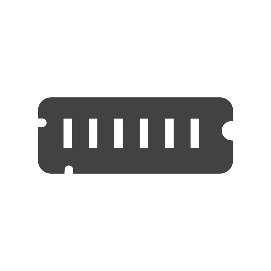 1024x1024 Ram Glyph Icon