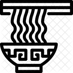 256x256 Ramen Icon Of Line Style