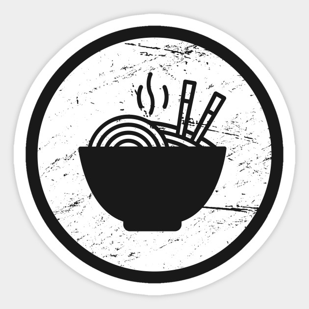 630x630 Retro Distressed Ramen Icon