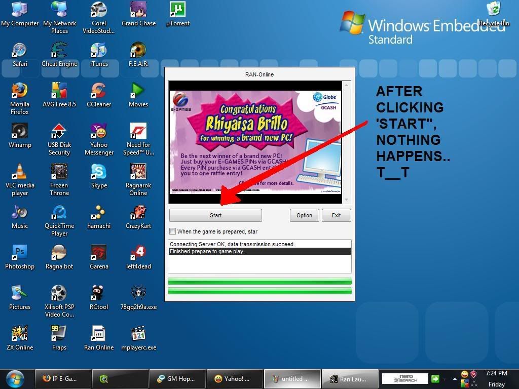 Solved Ran Online After Clicking Ampquotstartampquot Nothing 1024x768 Solved Ran Online After Clicking Ampquotstartampquot Nothing