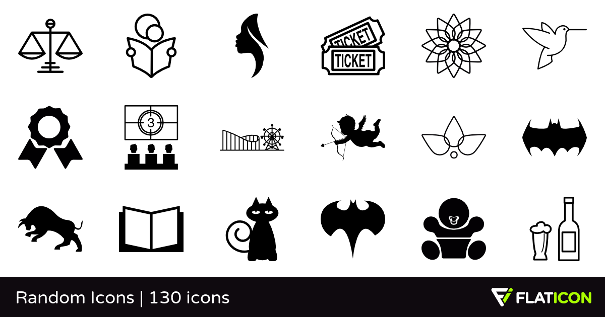 1200x630 Random Icons Free Icons