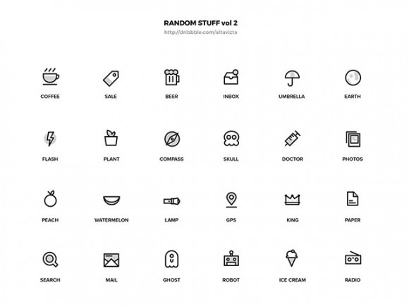 580x435 Random Stuff Icons