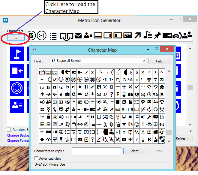 660x583 Metro Icon Generator