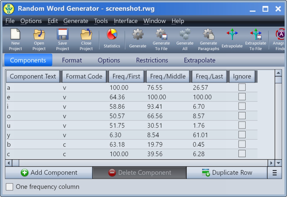 977x670 Random Word Generator Screenshots