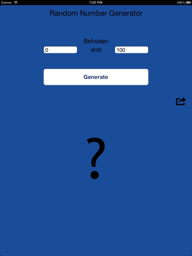 643x857 The Random Number Generator On The App Store