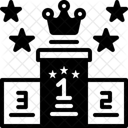 256x256 Ranking Icon Of Glyph Style