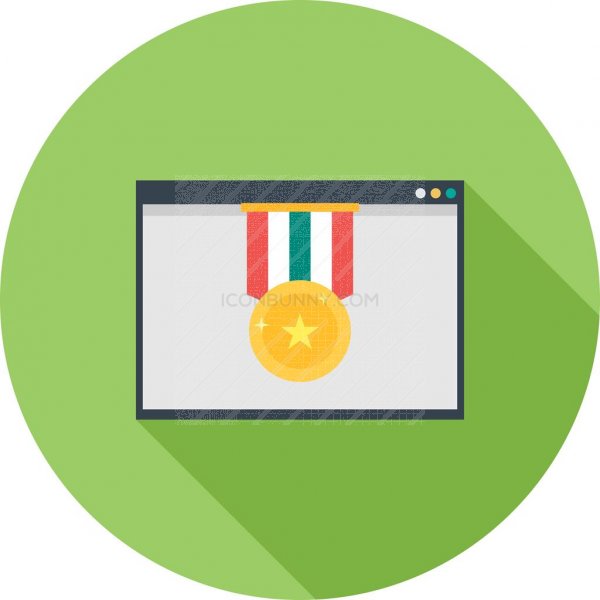 600x600 Internet Ranking Flat Shadowed Icon
